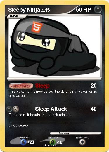Pokemon Sleepy Ninja