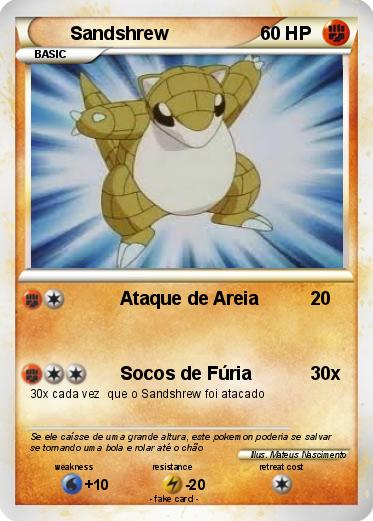 Pokemon Sandshrew