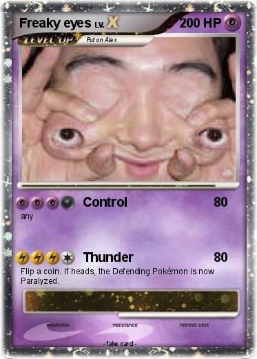 Pokemon Freaky eyes
