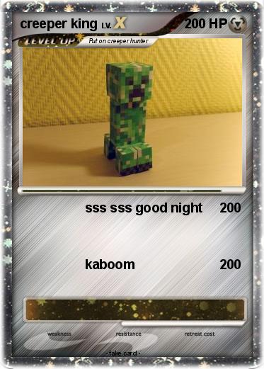 Pokemon creeper king