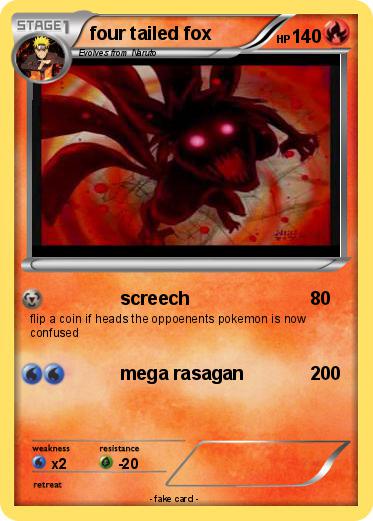Pokemon four tailed fox