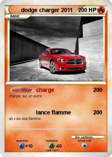 Pokemon dodge charger 2011