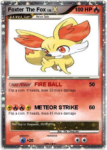 Pokemon Foxter The Fox
