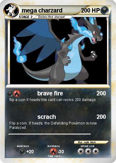 Pokemon mega charzard