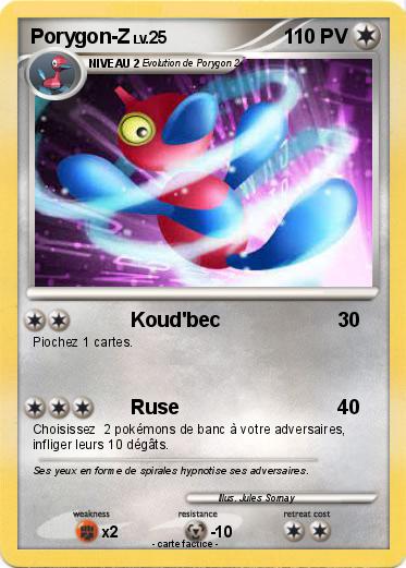 Pokemon Porygon-Z
