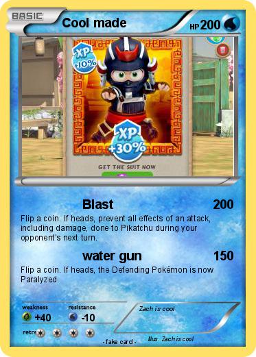 Pokemon Cool made