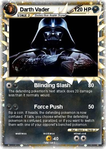 Pokemon Darth Vader