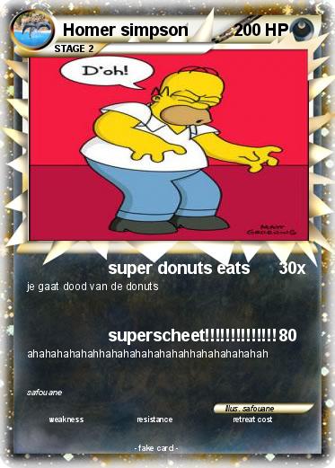 Pokemon Homer simpson