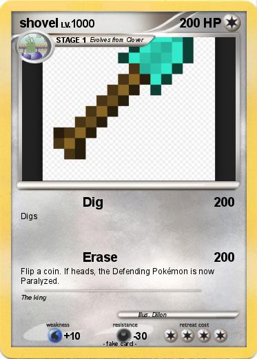 Pokemon shovel