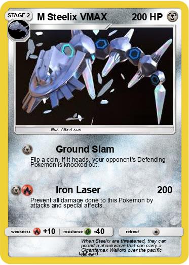 Pokemon M Steelix VMAX