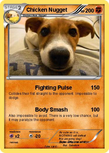 Pokemon Chicken Nugget