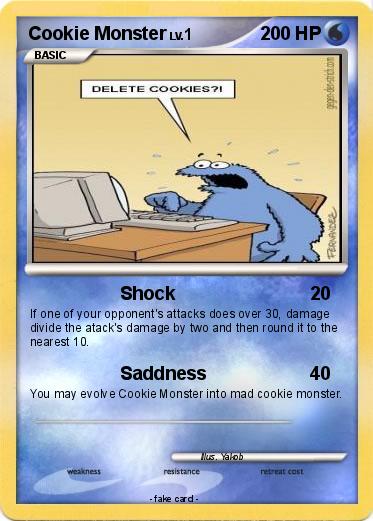 Pokemon Cookie Monster