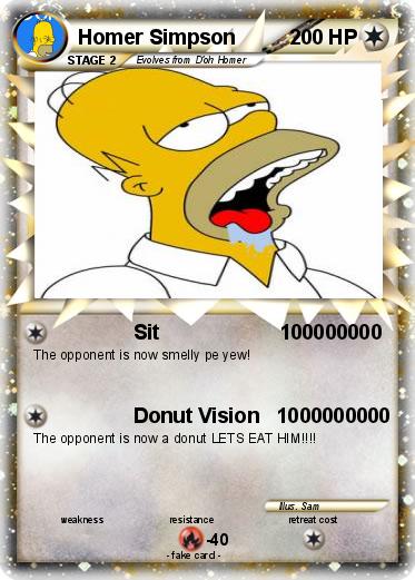 Pokemon Homer Simpson