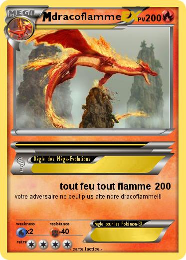 Pokemon dracoflamme