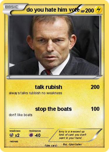 Pokemon do you hate him vote