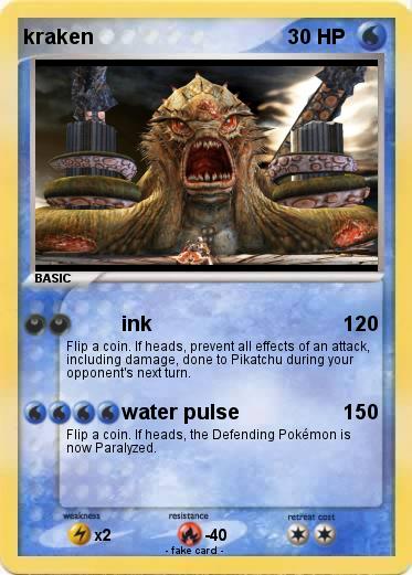 Pokemon kraken