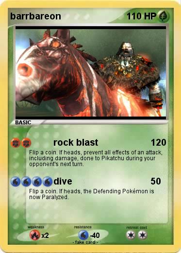 Pokemon barrbareon