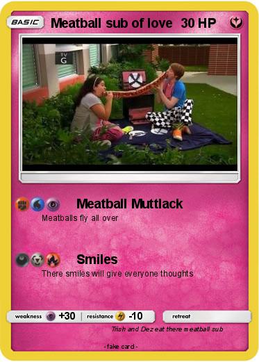 Pokemon Meatball sub of love