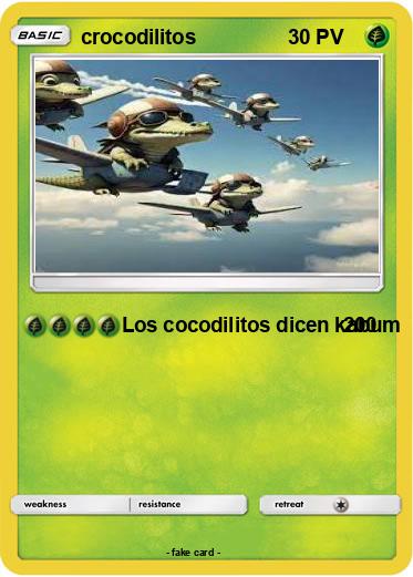 Pokemon crocodilitos