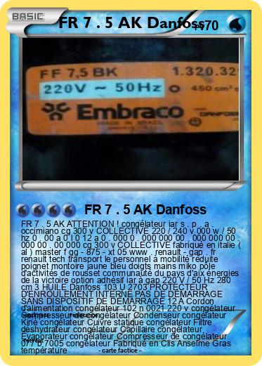 Pokemon FR 7 . 5 AK Danfoss