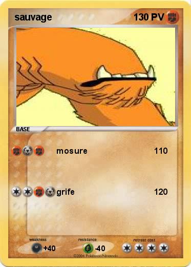 Pokemon sauvage