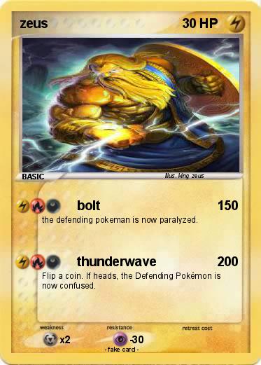 Pokemon zeus