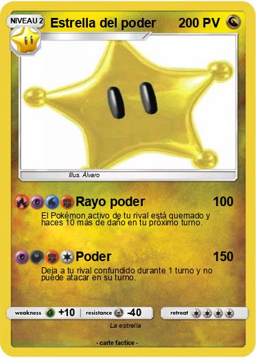 Pokemon Estrella del poder