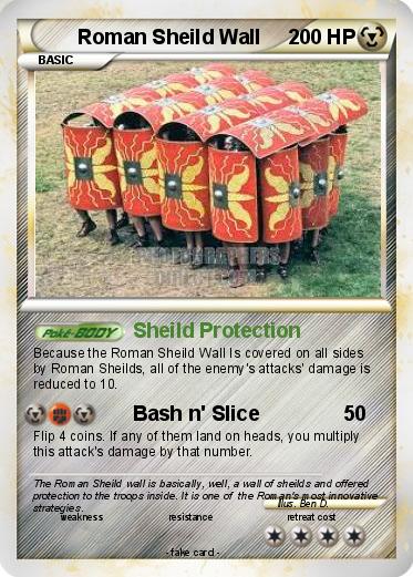 Pokemon Roman Sheild Wall