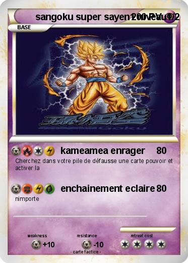 Pokemon sangoku super sayen1 niveau1/2