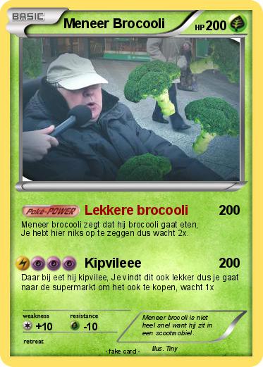 Pokemon Meneer Brocooli