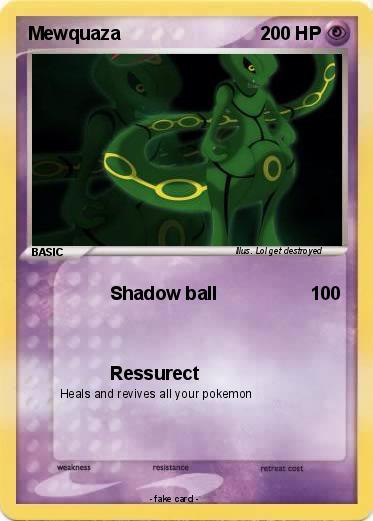 Pokemon Mewquaza