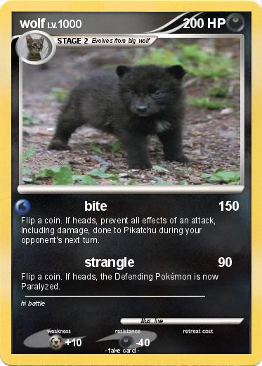 Pokemon wolf