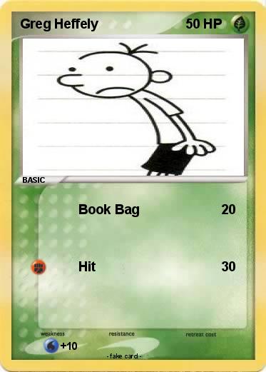 Pokemon Greg Heffely