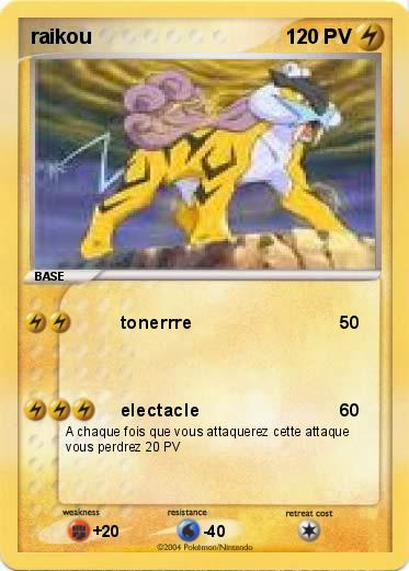 Pokemon raikou
