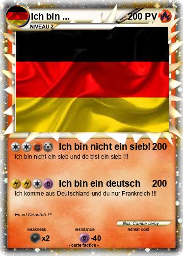 Pokemon Ich bin ...