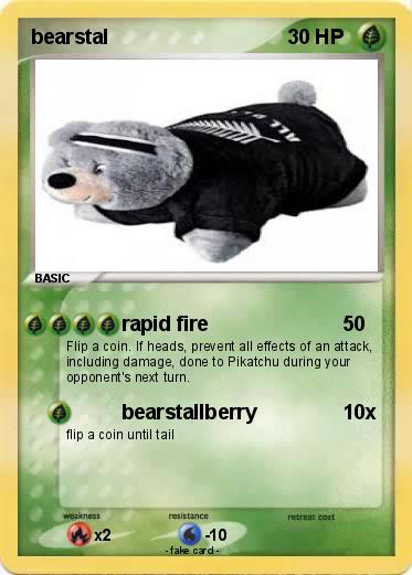 Pokemon bearstal