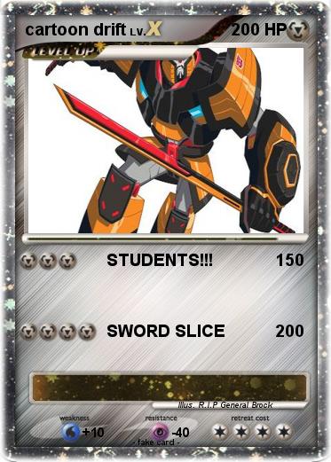 Pokemon cartoon drift