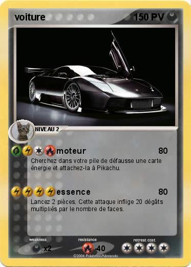 Pokemon voiture