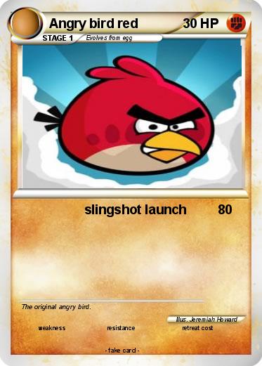 Pokemon Angry bird red