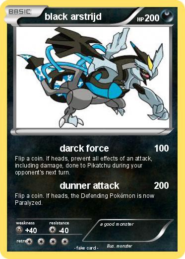 Pokemon black arstrijd