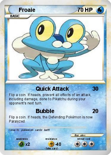 Pokemon Froaie