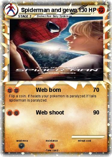 Pokemon Spiderman and gewn