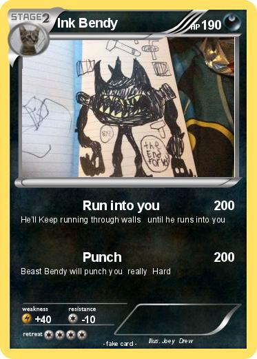 Pokemon Ink Bendy