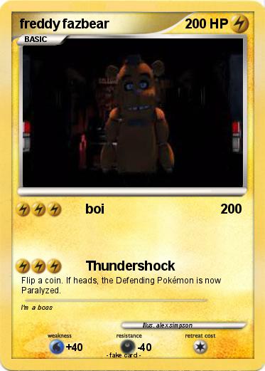 Pokemon freddy fazbear
