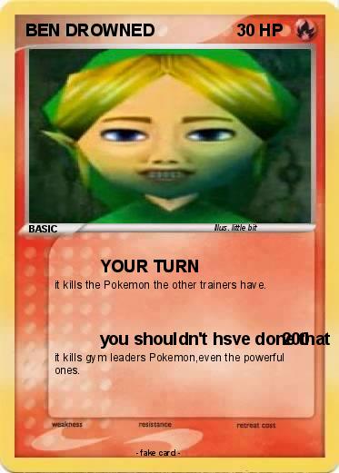 Pokemon BEN DROWNED