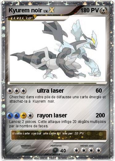 Pokemon Kyurem noir