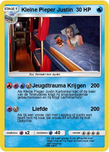 Pokemon Kleine Pieper Justin