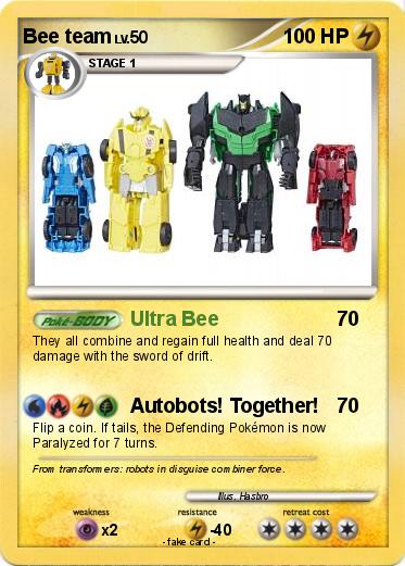 Pokemon Bee team