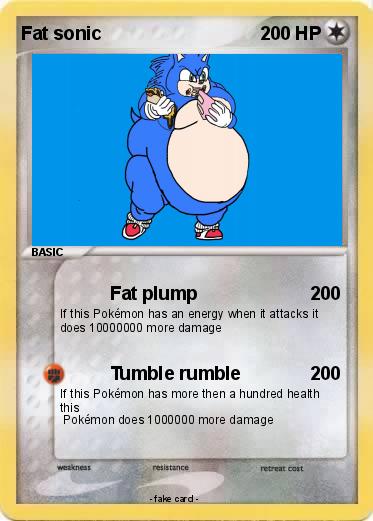 Pokemon Fat sonic
