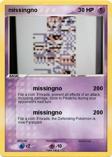 Pokemon missingno
